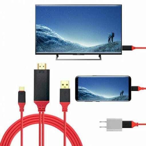 สายต่อทีวี HDTV HDMI รองรับอุปกรณ์ ไอโฟน ไอแพด To HDMI TV Cable-1